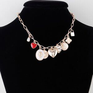 Multiple Dainty Charm Necklace